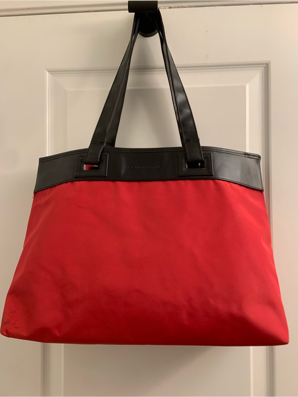 Scholastic Red and Black Tote Bag